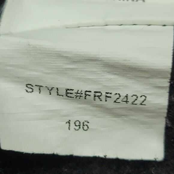 FIRST ROW Spring Break All Over Multi-patch Hoodie Black Chenille Embroider Sz S - Picture 8 of 10